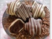 Nougat-Trüffel-Sterne - Rezept