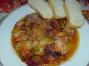 Gemüse-Letscho-Pfanne - Rezept