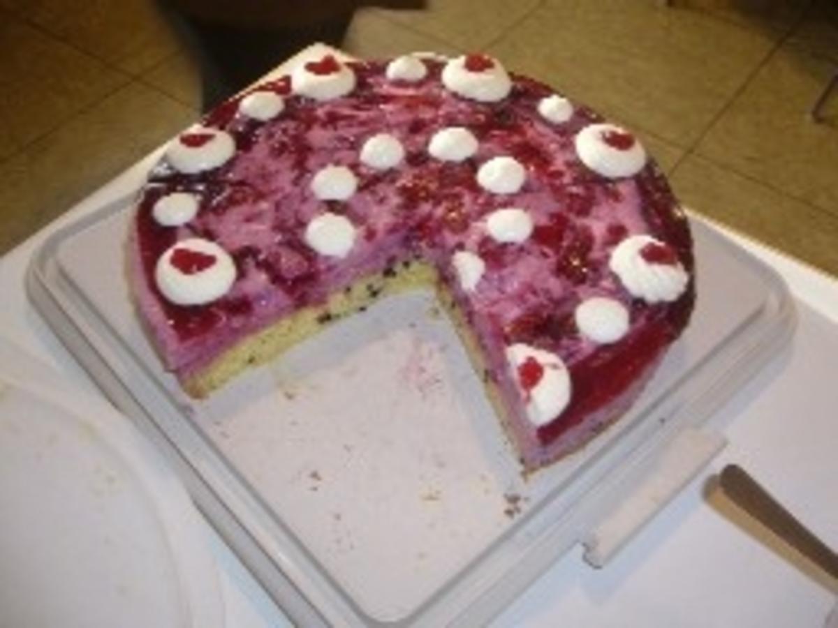 Torten: Heidelbeer-Johannisbeer-Torte - Rezept - Bild Nr. 3