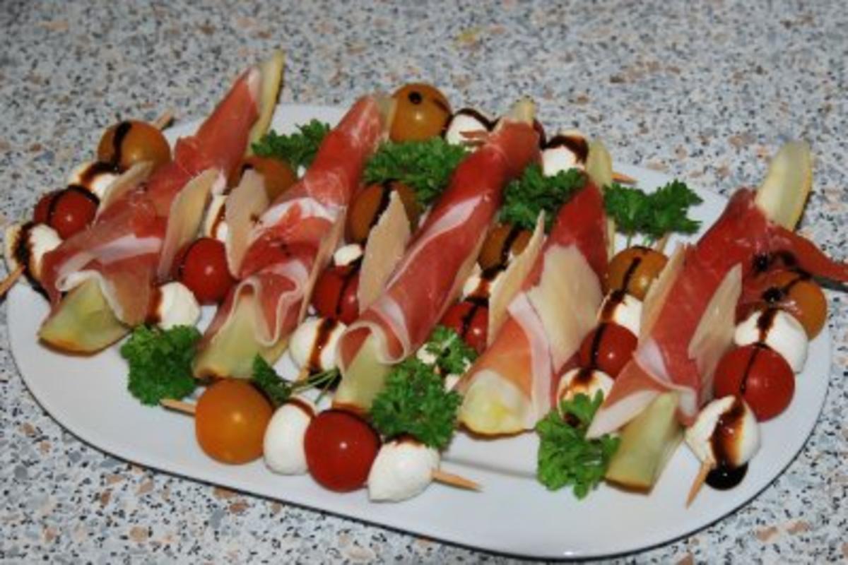 Bilder für Antipasti Melonen Rezept