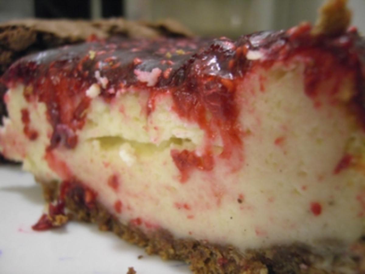 Kuchen: Cheesecake mit Beeren-Deckel ;-) - Rezept