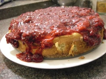 Rezept: Kuchen: Cheesecake mit Beeren-Deckel ;-) Kuchen: Cheesecake mit Beeren-Deckel ;-) - Rezept