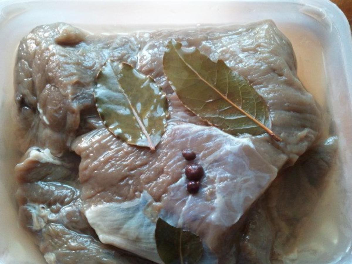 Fleisch: Sauerbraten - Rheinischer Sauerbraten vom Pferd - Rezept