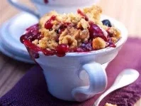 Rezept: Beeren-Crumble Beeren-Crumble - Rezept