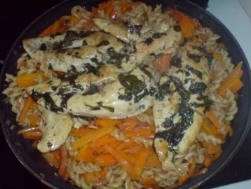 Rezept: Rendezvous mit Schutzengel - Hähnchenbrust Bild Nr. 7 Rendezvous mit Schutzengel - Hähnchenbrust - Rezept - Bild Nr. 7