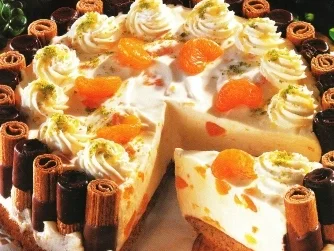 Mandarinen Eierlikör Torte - Rezept