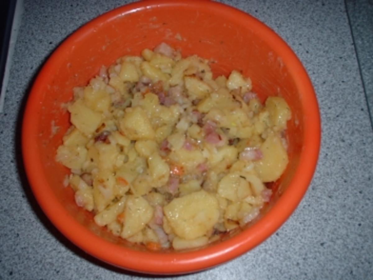 Kartoffelsalat mit Speck - Rezept