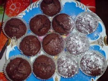 Rezept: Schokoladen-Muffins Bild Nr. 2 Schokoladen-Muffins - Rezept - Bild Nr. 2