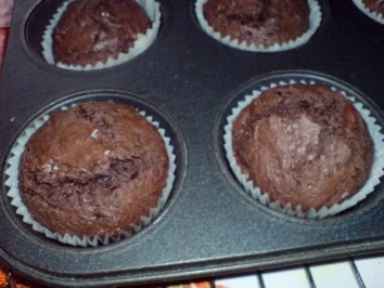 Rezept: Schokoladen-Muffins Bild Nr. 14 Schokoladen-Muffins - Rezept - Bild Nr. 14