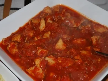 Hähnchen-Stifado - Rezept