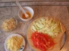 Vegetarische Frühlingsrolle mit Käse - Rezept
