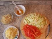 Vegetarische Frühlingsrolle mit Käse - Rezept