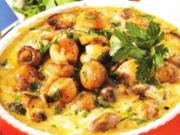 Champignon Töpfchen - Rezept