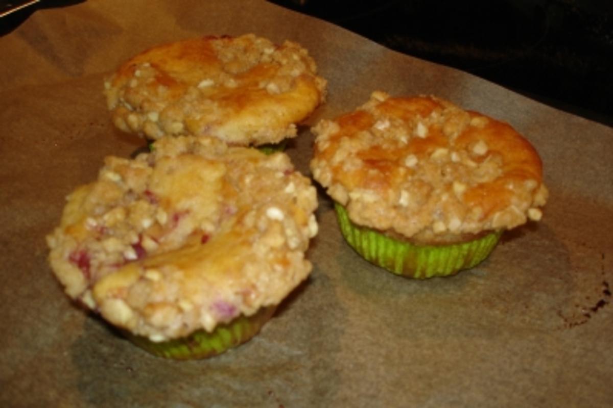 Muffins (Himbeer-Streusel) - Rezept