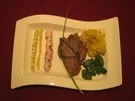 Tafelspitz an kalter Schnittlauchsoße, Apfelkren und Erdapfelschmarrn - Rezept