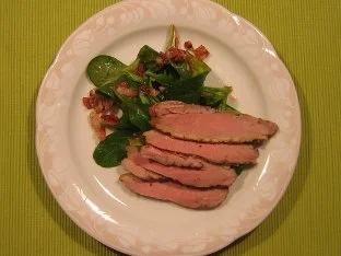 Rezept: Entenbrust auf Feldsalat Bild Nr. 2 Entenbrust auf Feldsalat - Rezept - Bild Nr. 2