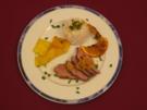 Ente a l´orange - Canard poele a l´orange et a l´ananas avec son riz basmati - Rezept