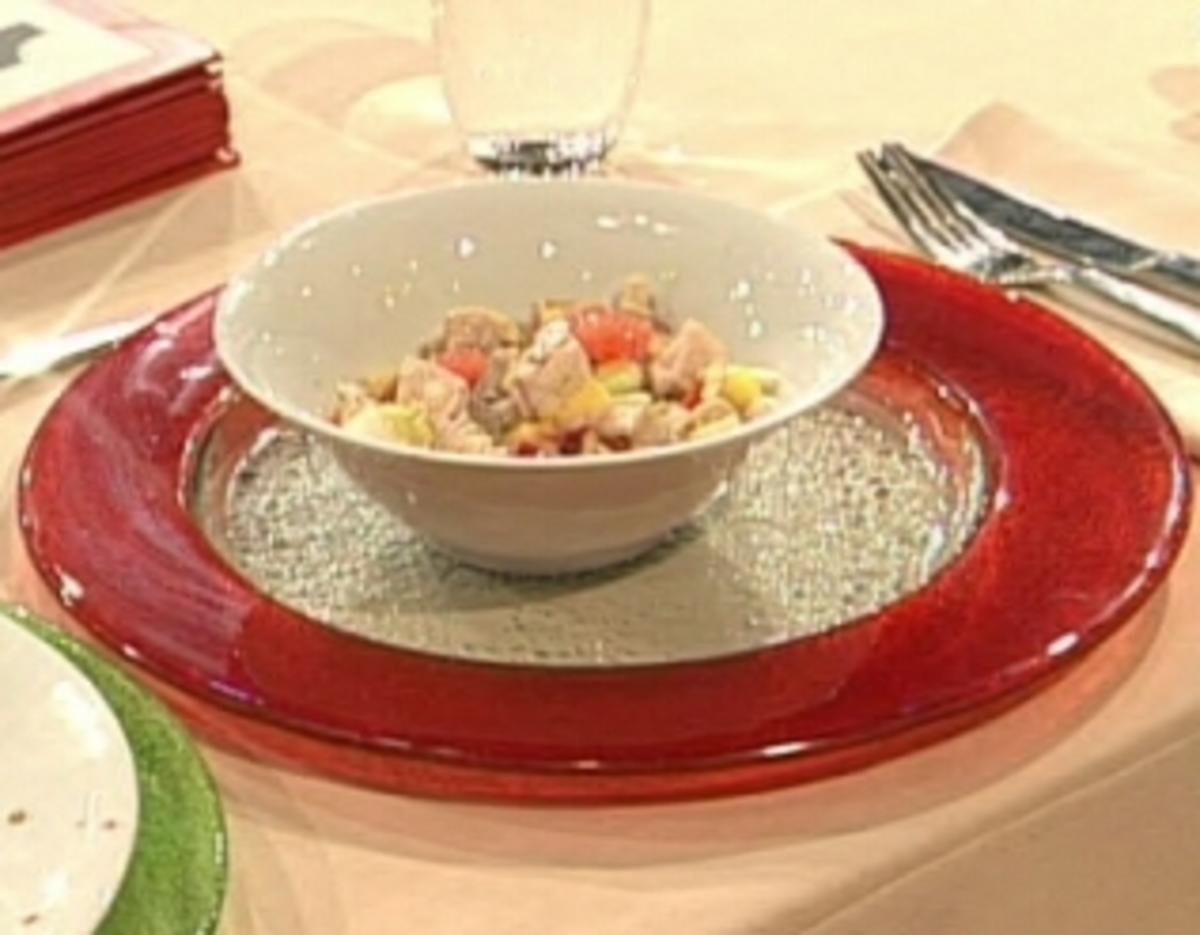 Salat vom Schwertfisch mit Grapefruit (Martin Semmelrogge) - Rezept