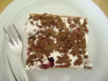 Schwarzwälder Kirsch Schnitten - Rezept