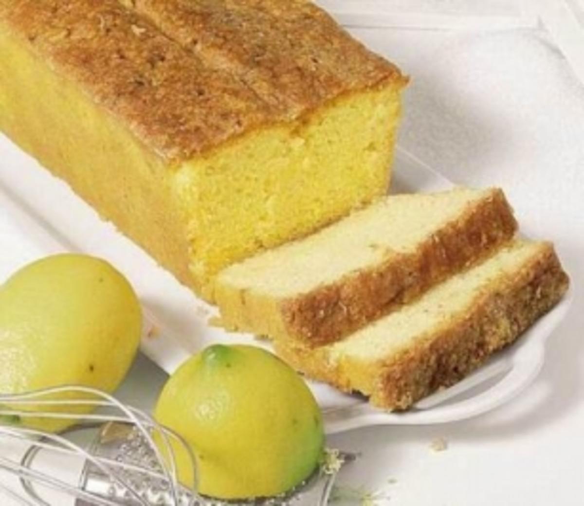 Bilder für Getränkter Zitronencake Rezept