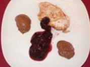 Mostküchle mit Zwetschgenröster - Rezept