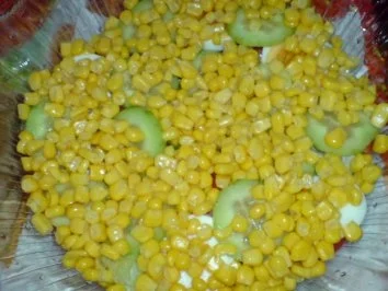 Rezept: Schichtsalat mit Thunfischsoße Bild Nr. 7 Schichtsalat mit Thunfischsoße - Rezept - Bild Nr. 7