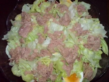 Rezept: Schichtsalat mit Thunfischsoße Bild Nr. 11 Schichtsalat mit Thunfischsoße - Rezept - Bild Nr. 11