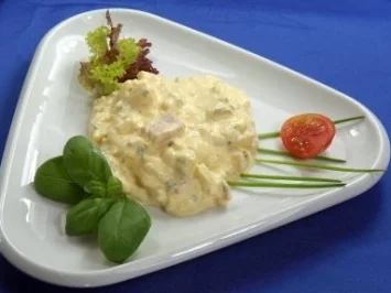 Rezept: Eiersalat ( nichts für die schlanke Linie ☺) Eiersalat ( nichts für die schlanke Linie ☺) - Rezept