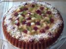Reggae-Obstkuchen mit "Blitzbisquit-Boden" - Rezept