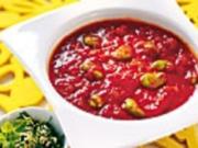 Tomaten-Bohnensuppe - Rezept