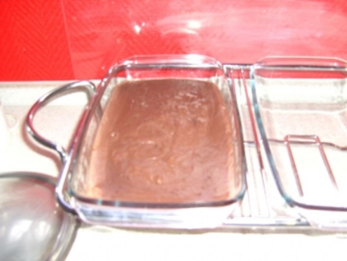 Beschwipster Schokoladen Pudding - Rezept