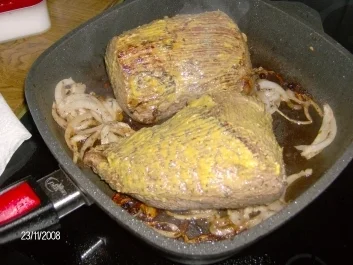 Rinderbraten in Weizenbier-Beize - Rezept