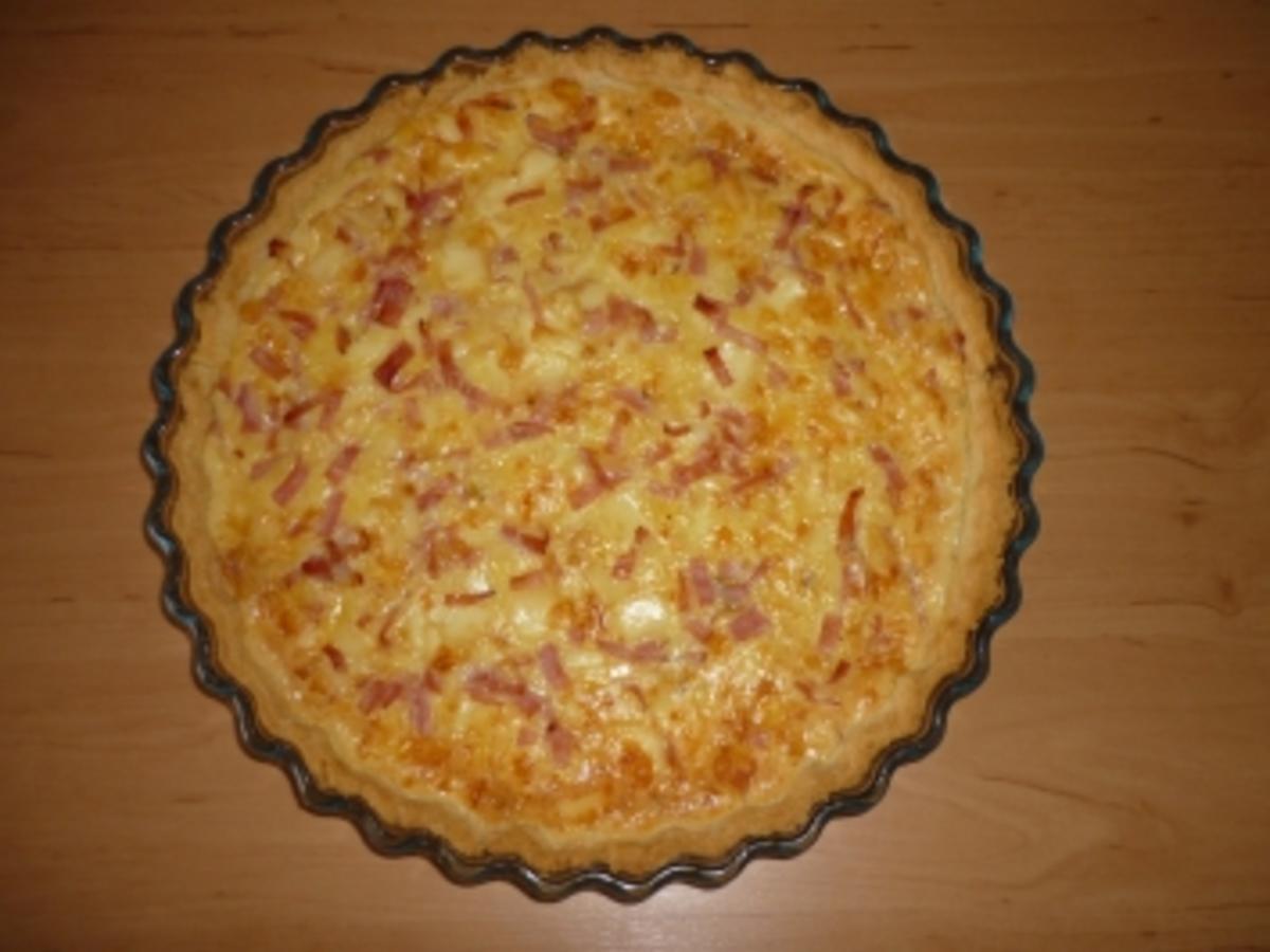 Käse-Schinken-Quiche - Rezept mit Bild - kochbar.de