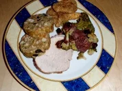 Schweinerücken Bohnanza - Rezept