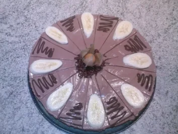Bananen-Schoko-Torte - Rezept