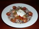 Tante Charis' bunte Fischpfanne - Rezept