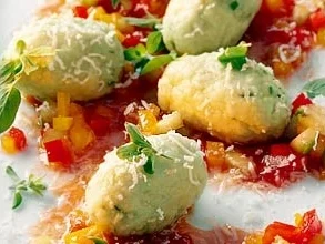Rezept: Kräutergnocchi Kräutergnocchi - Rezept