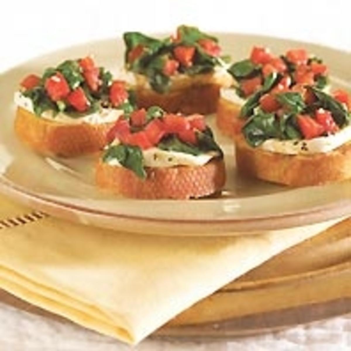 Pesto-Crostini - Blitzrezept - Rezept