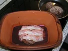Hirschbraten im Römertopf - Rezept