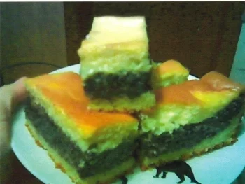 Rezept: Mohnkuchen mit Eierschecke Mohnkuchen mit Eierschecke - Rezept