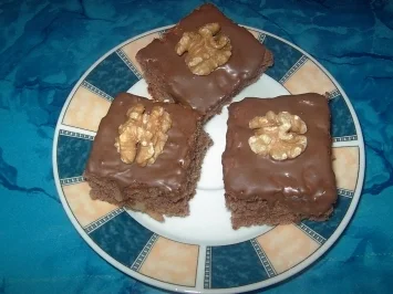 Weihnachts-Schoko-Brownies - Rezept