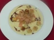 Rezept: Pastinakensuppe mit saurem Weißkohl Pastinakensuppe mit saurem Weißkohl - Rezept