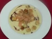 Rezept: Pastinakensuppe mit saurem Weiรkohl Pastinakensuppe mit saurem Weiรkohl - Rezept