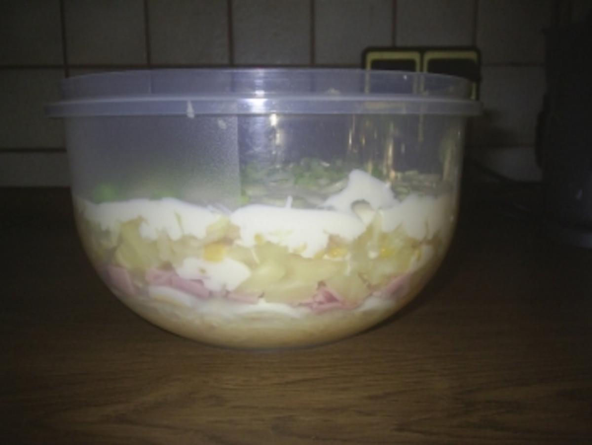 Salat - Schichtsalat - Rezept - Bild Nr. 2