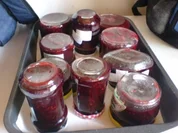 Brombeermarmelade mit Banane - Rezept