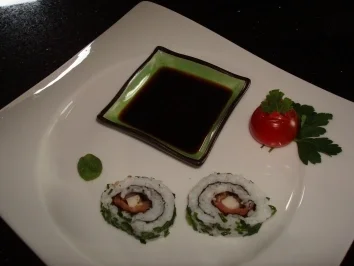 California Roll mit Lachs - Rezept