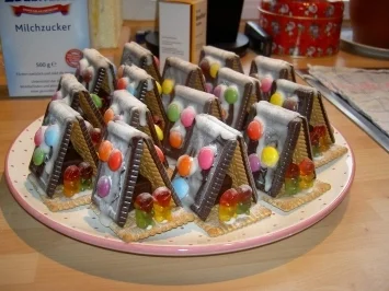 Mini Knusperhäuschen - Rezept