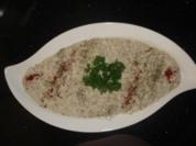 auberginensalat mit walnuss und knoblauch joghurt - Rezept