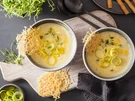 Rezept: Käsesuppe mit Hackfleisch und Lauch Bild Nr. 2 Käsesuppe mit Hackfleisch und Lauch - Rezept - Bild Nr. 2