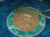 Eintopf vom Hähnchen an geräuchertem Grünkern - Freekeh - Rezept